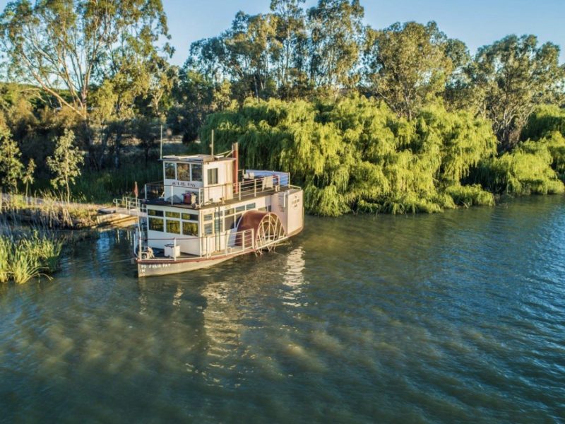 PS Julie Fay Murray River Accommodation