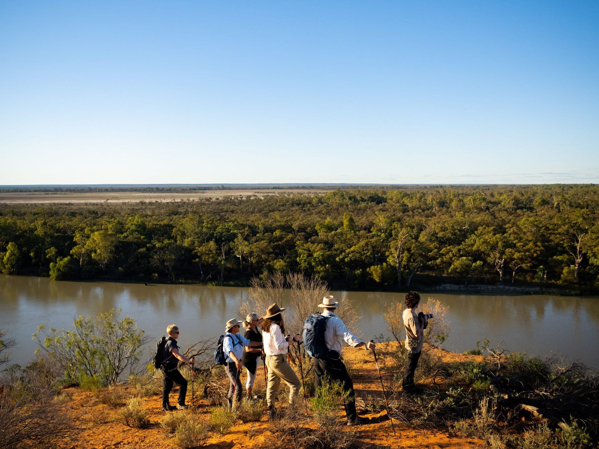Murray River Walk Guided Bush Walking Tour Murray River Trails