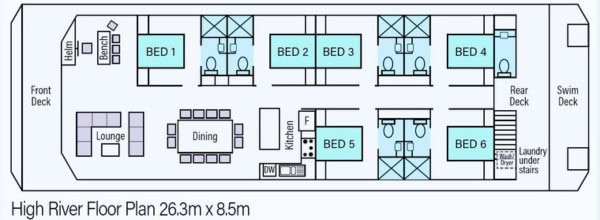 Houseboat Floor Plan